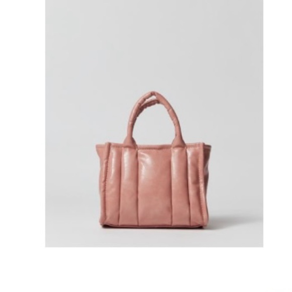 Mini Puffer Tote Bag